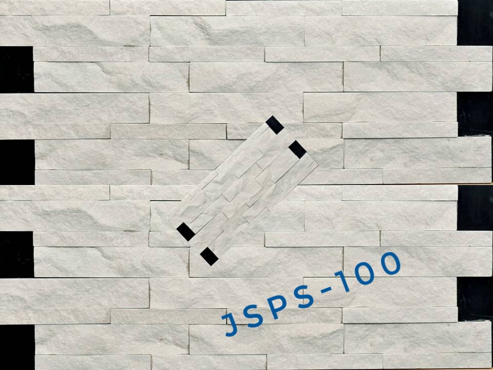 Mint White Stone Wall Cladding Tiles